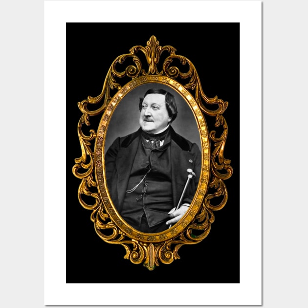 Gioachino Rossini Wall Art by TheMusicophile